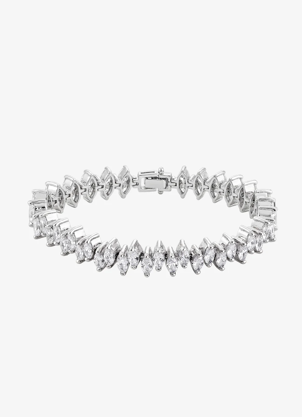 Baguette Row Cuff Bracelet