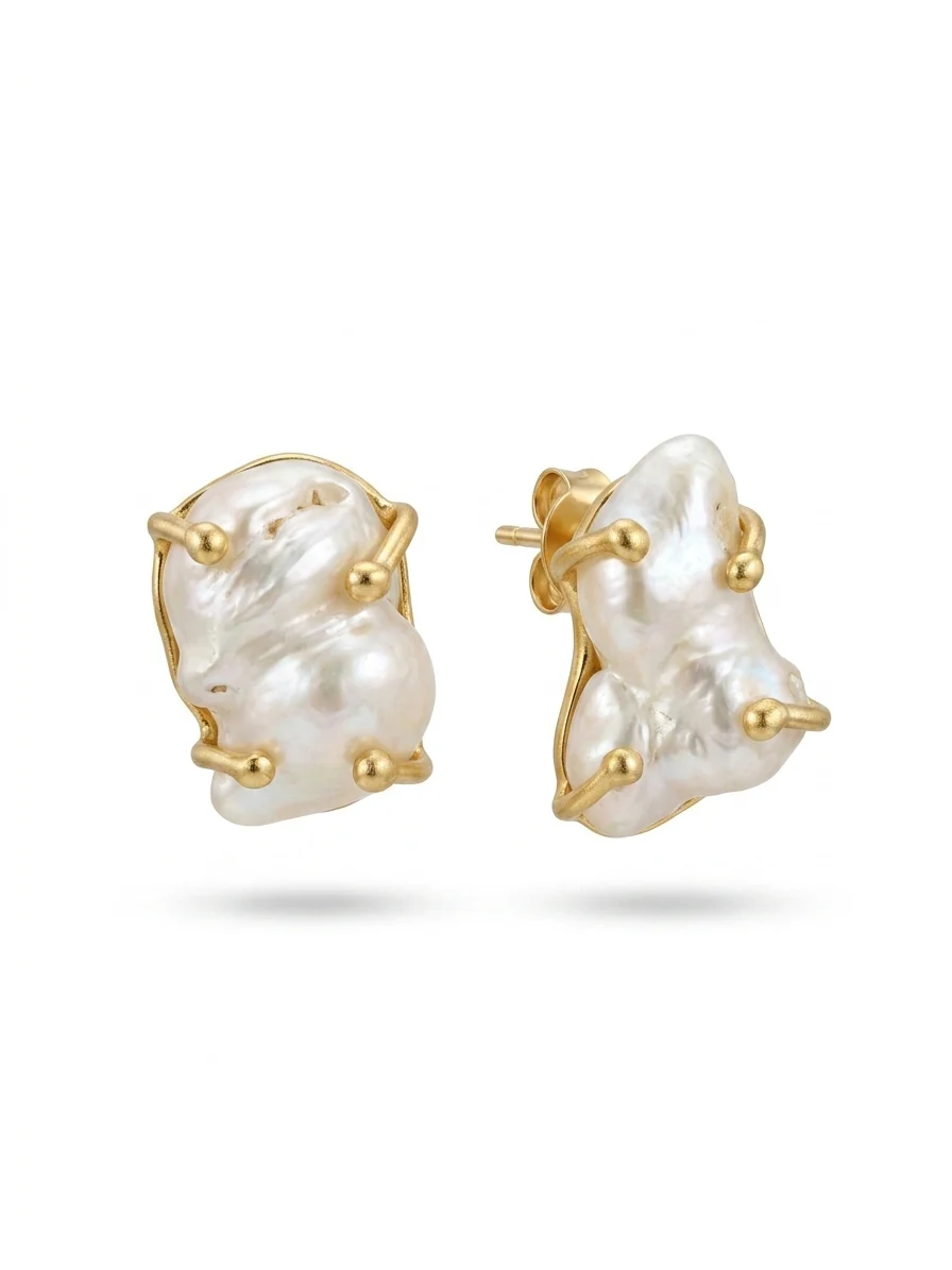 The Baroque Claw Studs
