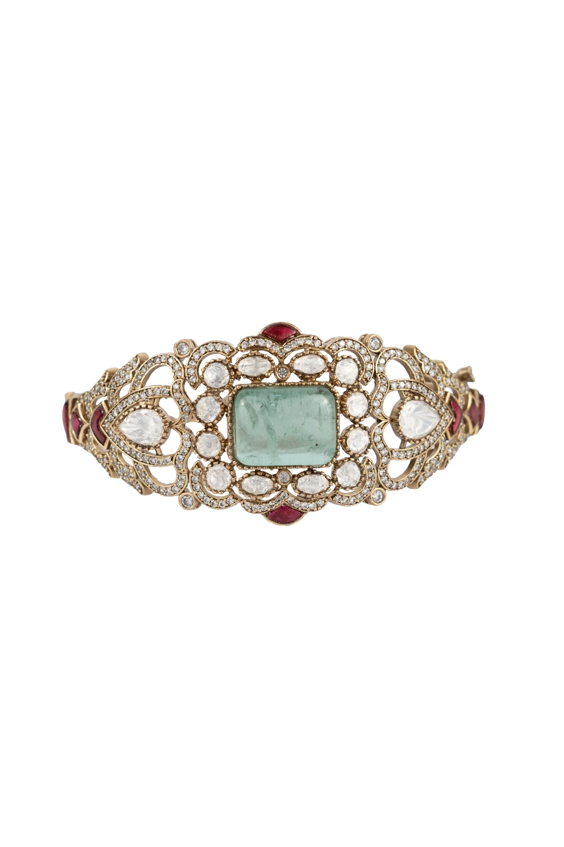 Indumati Jaal Sp Polki Bracelet