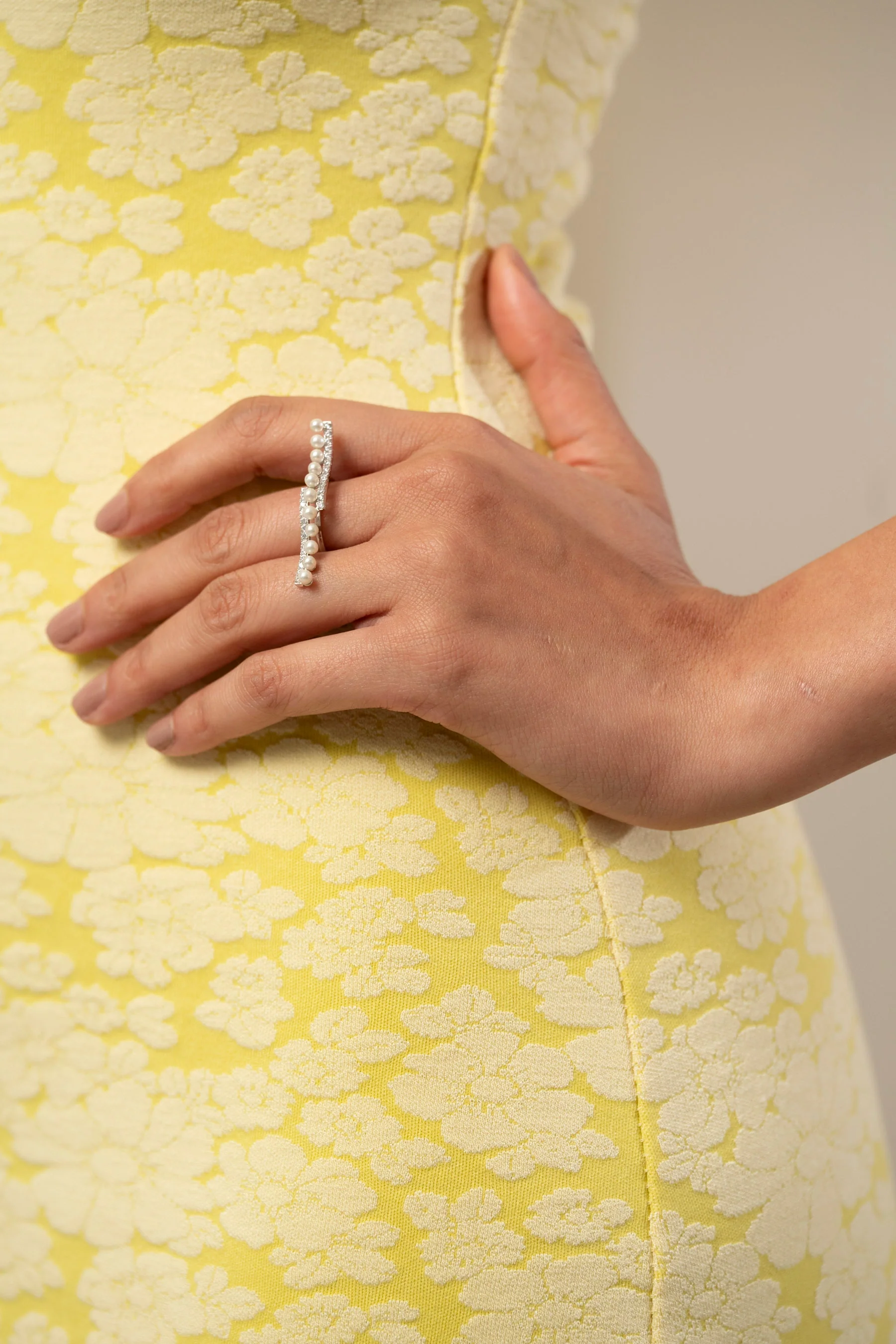Linear Pearl Ring - Image 3