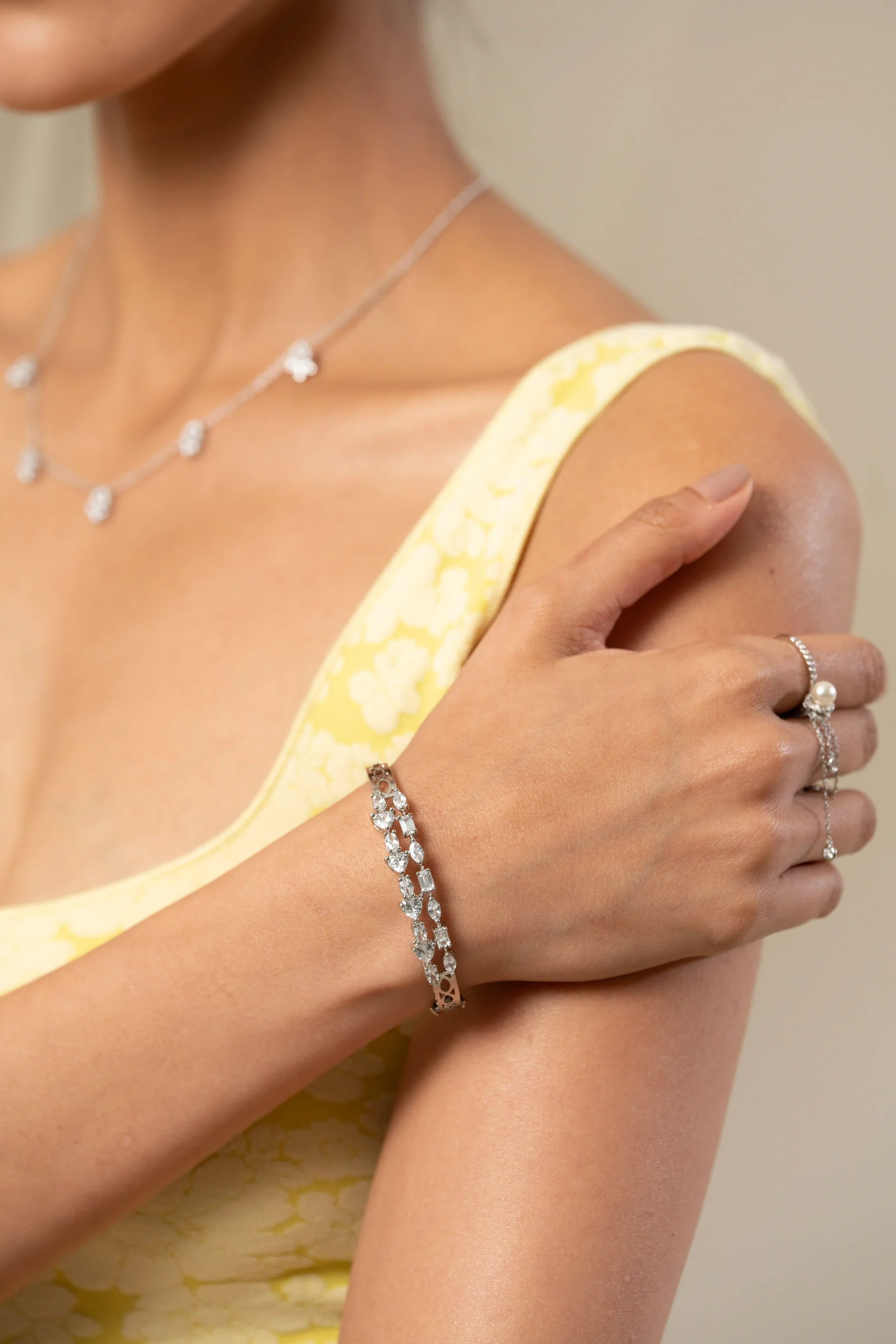 Oval Luminance Diamond Bracelet - Image 2