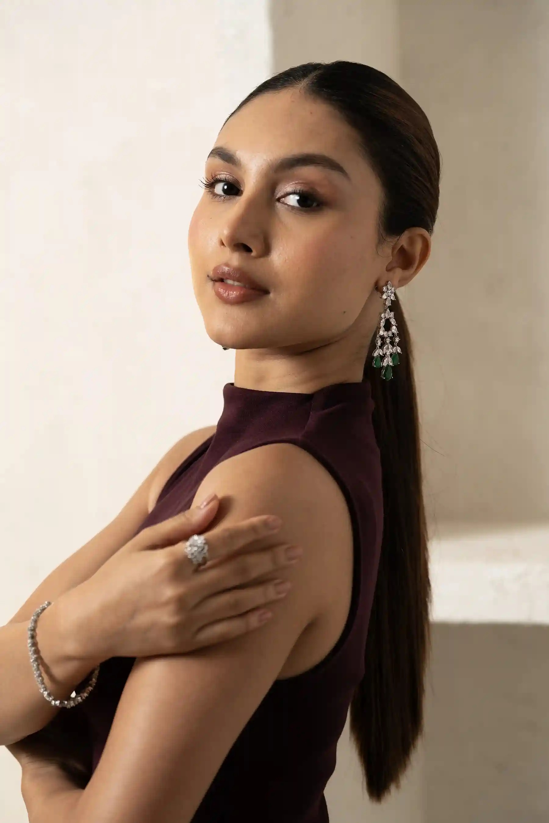 Pear Diamond Nest Ring - Image 2