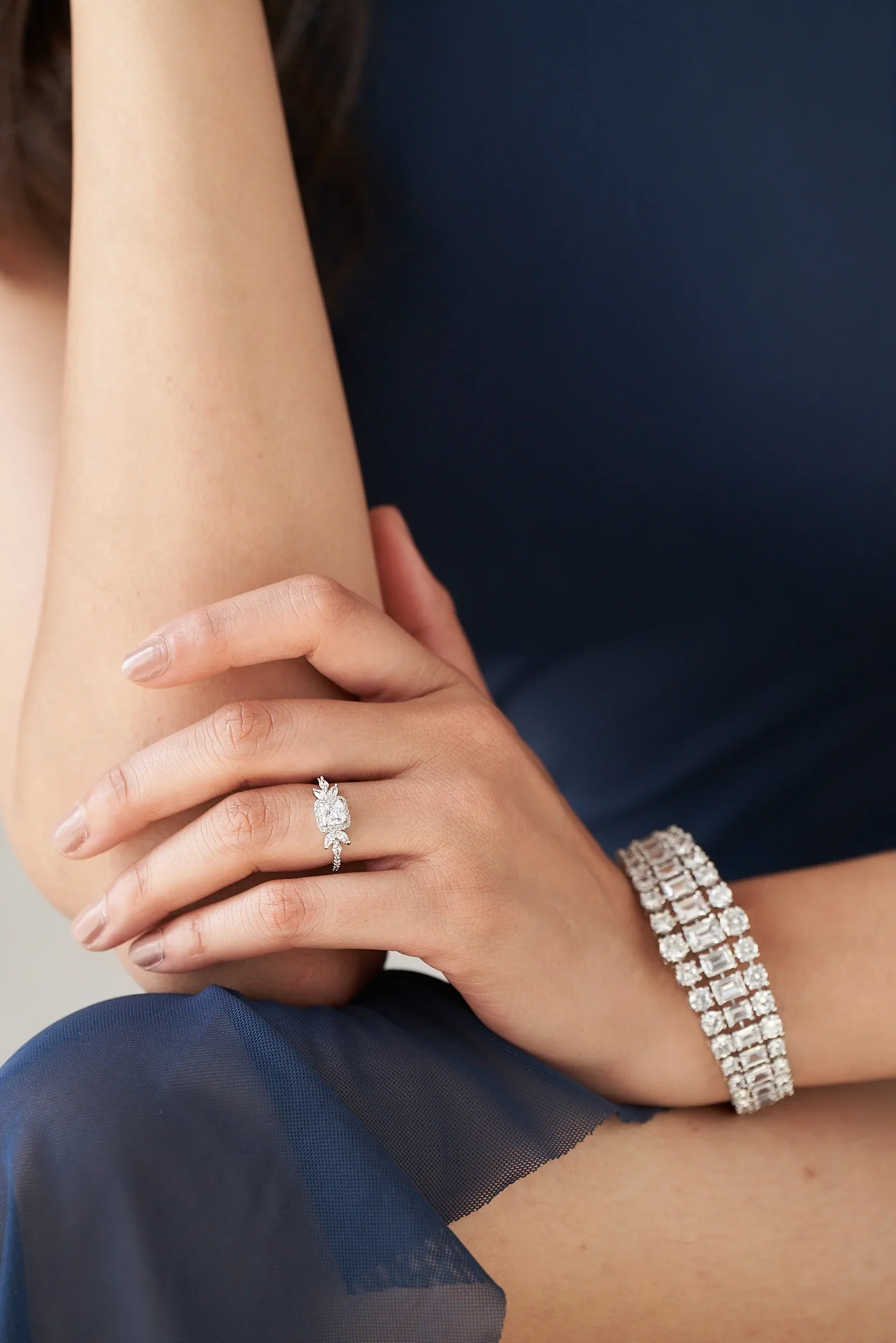 Quiet Power Diamond Band Ring - Image 3