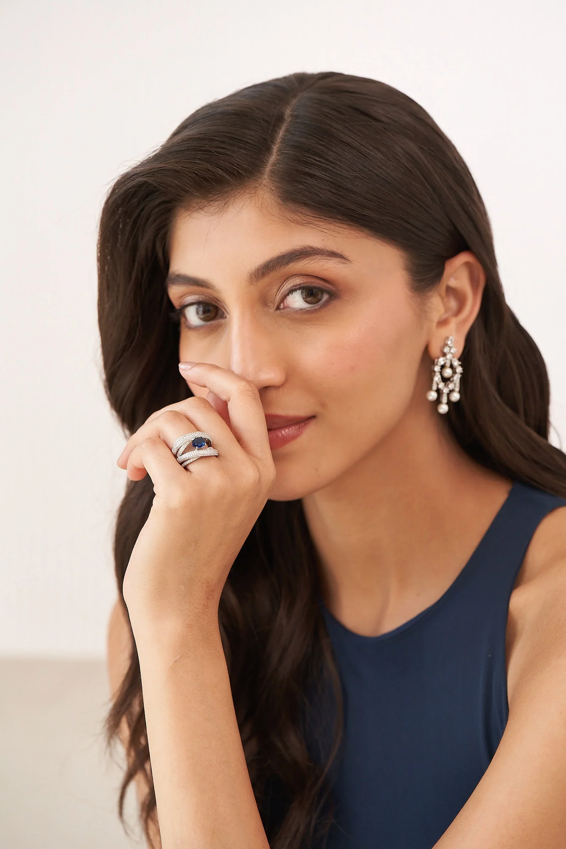 Sculpted Diamond Statement Ring - Image 6
